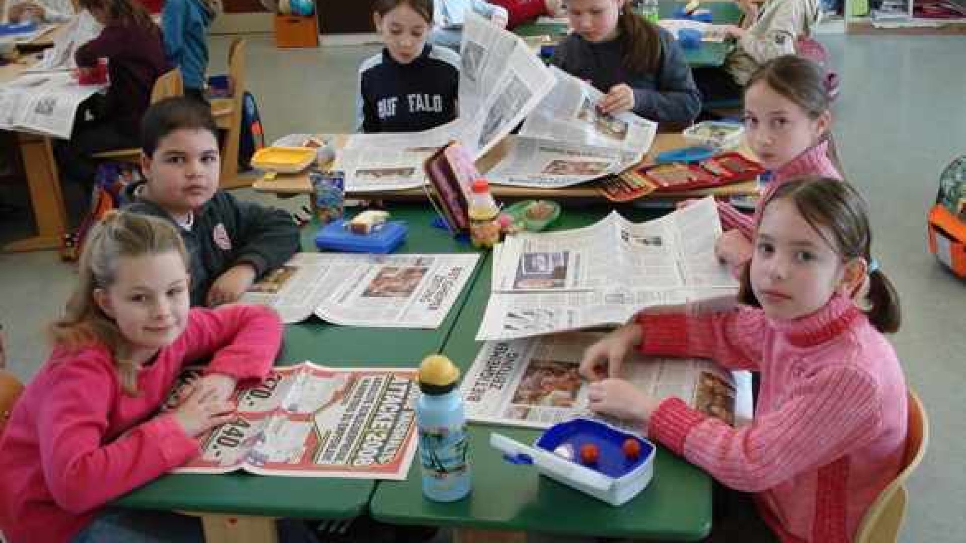 Gyerekek az iskolában