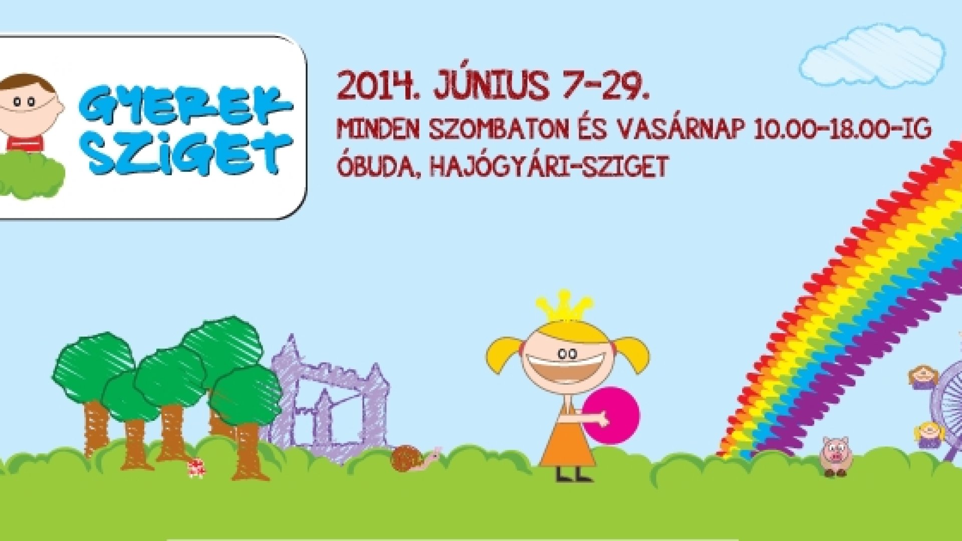 Ezekkel a programokkal várják a gyerekeket a Gyerekszigeten