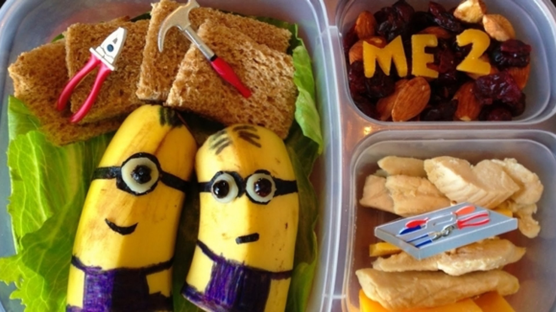 Ételből művészet - így lepi meg minden nap az apuka kislányát