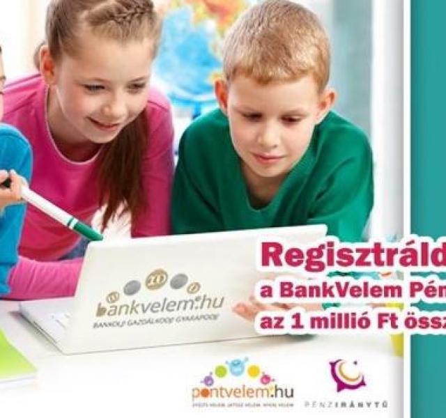 Pénzügyi tudásfelmérés általános iskolásoknak BankVelem Okoskupa - pénzügyi vetélkedő általános iskolásoknak