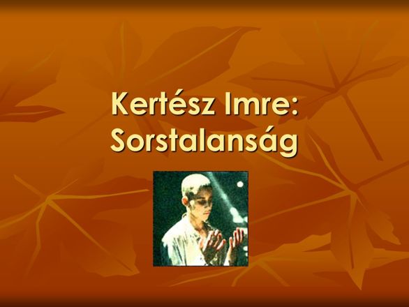 Meghalt Kertész Imre Elhunyt Kertész Imre