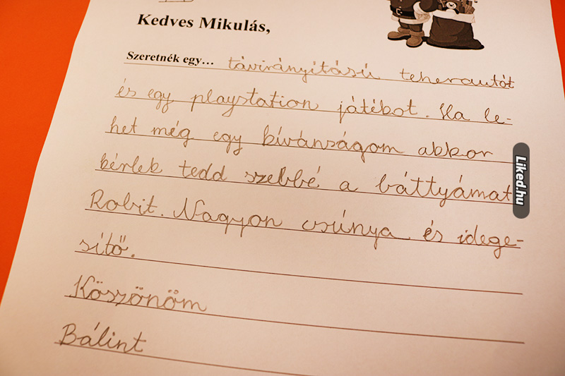 14 vicces mikulásnak szánt gyereklevél, ami neked is mosolyt csal az arcodra